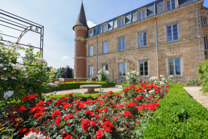 Jardin du Chateau de Valinche aménagé par Dominique Croix