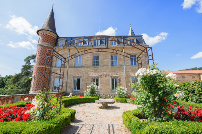 Jardin du Chateau de Valinche aménagé par Dominique Croix
